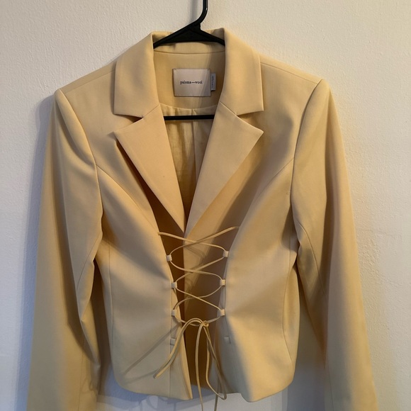 Paloma Wool Ciro Lace Up Blazer - Picture 3 of 5